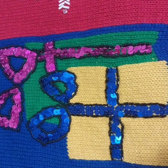 I.B.DIFFUSION XMAS SWEATER Size Med - Picture 6 of 10